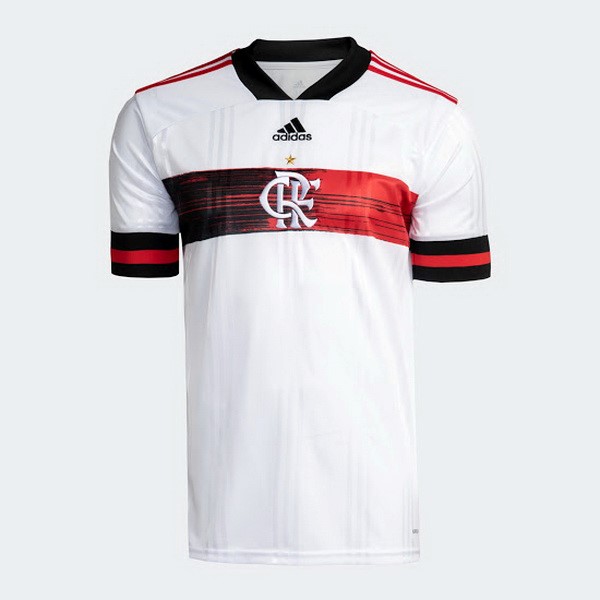 Camiseta Flamengo Replica Segunda Ropa 2020/21 Blanco